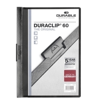 Пластиковая папка с клипом Durable Duraclip ассорти А4, до 60 листов, 2209-01