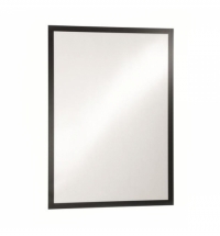 Настенная магнитная рамка Durable Duraframe Poster 50х70см черная, самоклеющаяся, 4996-01