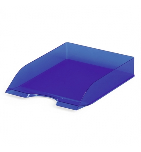 фото: Лоток горизонтальный для бумаг Durable Basic Tray А4 голубой, 1701673540