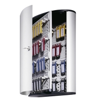 Шкаф для ключей Durable на 48 ключей ключевой замок, 6 брелоков, 302х400х118мм, 1954-23