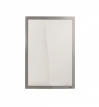 фото: Настенная магнитная рамка Durable Duraframe Poster Sun А2 серебристая, антистатическая, для стекла, 5004-23